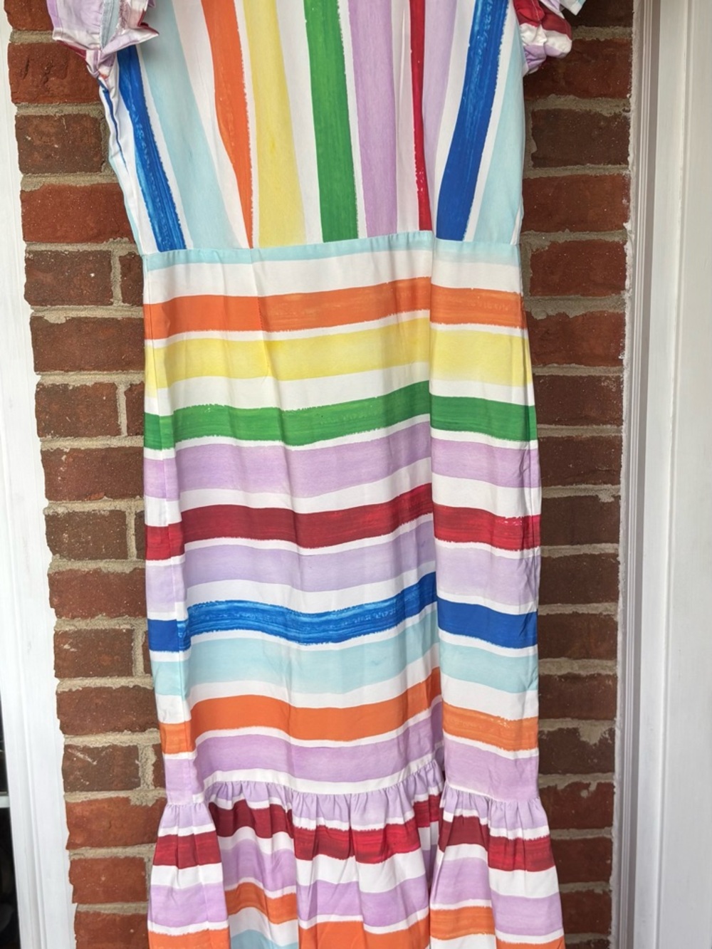 NWT Never Fully Dressed Suki Stripe Frida Dress  Size 6 - Picture 6 of 15